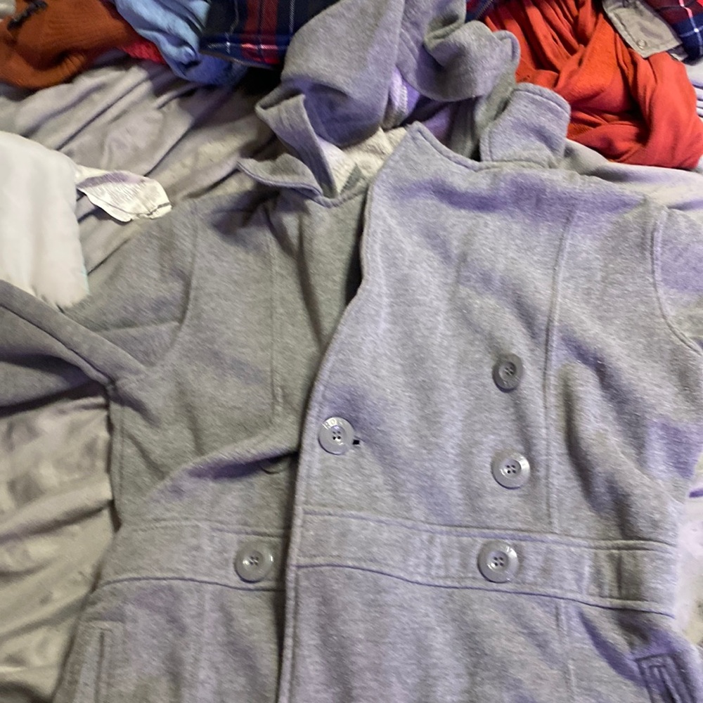 Grey coat